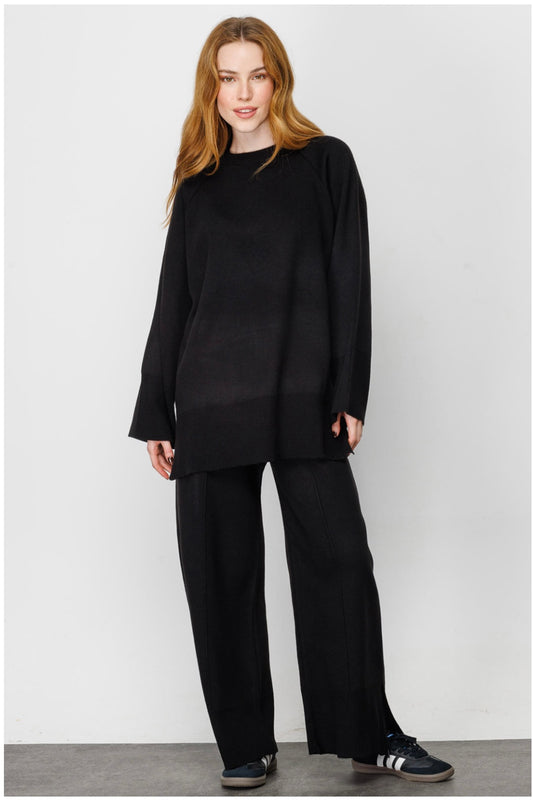 KUSCHELIGES OVERSIZE-STRICKSET