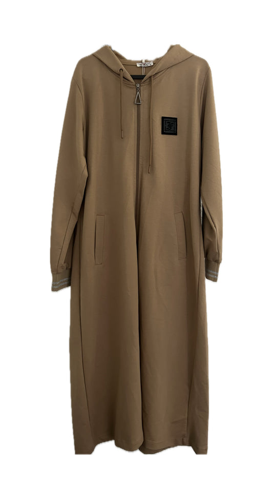Kapuzenkleid mit Reißverschluss